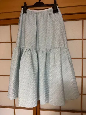 BLUELEA 자카드 스커트