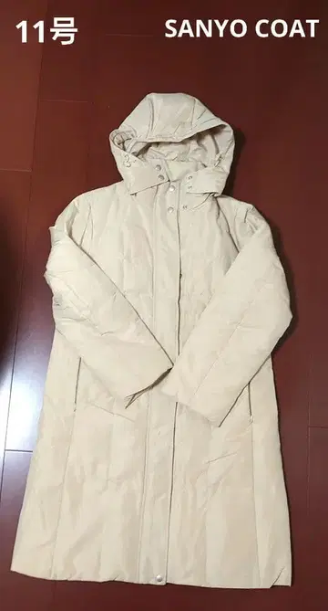 SANYO COAT 다운 코트 사이즈 11 베이지
