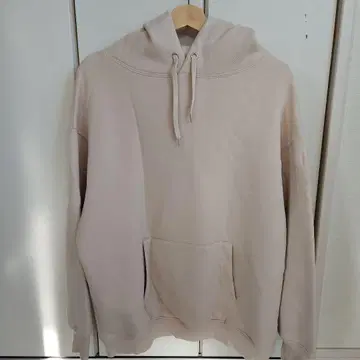 HEART MARKET 베이지 후드 부착 후드티