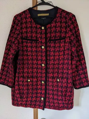 JOURNAL STANDARD 노카라 자켓 빨검 레사쥬