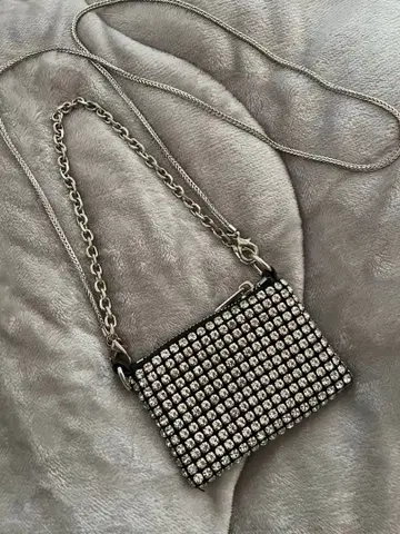 스톤 부착 숄더백