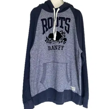 Roots Canada BANFF 루츠 캐나다 후드 후드티 네이비