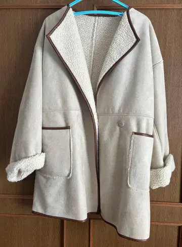 리버서블 코트 M