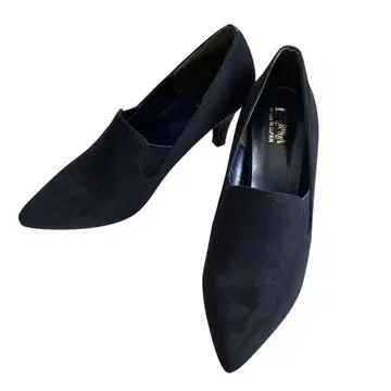 [ 새상품급 ] 에스페란자 스웨이드 펌프스 네이비 23.5cm 가을/겨울