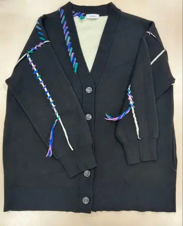 PAGEBOY 페이지 보이 W 페이스 네프 스티치 가디건