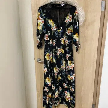 꽃무늬 원피스 클리닝 완료