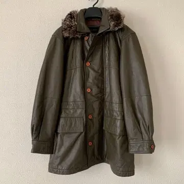 GALAMOND 가죽 자켓 가죽 코트 갤러몬드 빈티지