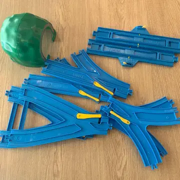 프라레일 부품 세트 역 건물 커브 레일 포함