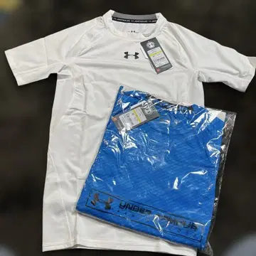 언더아머 남성용 트레이닝 2개 세트 긴팔 및 반팔