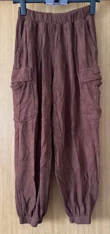 aerie 브라운 캐주얼 팬츠 XS