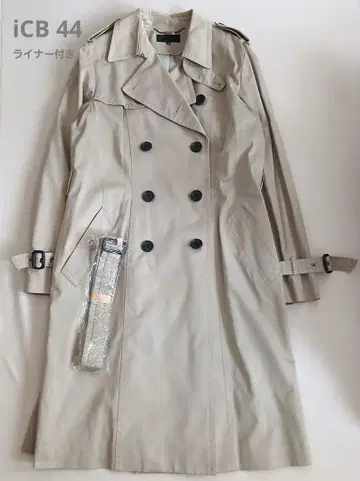 iCB 아이씨비 44 트렌치코트 라이너 포함 빅 사이즈