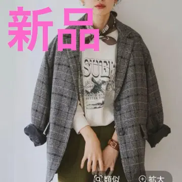 택 포함 새상품 스튜디오 클립 리메이크풍 로고 맨투맨