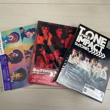 SixTONES Blu-ray 3개 세트