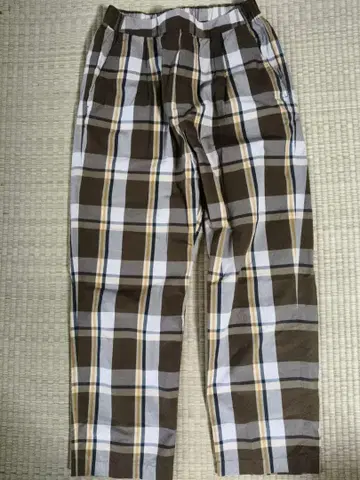 [ LE GLAZIK ] 체크 이지 팬츠 WOMEN