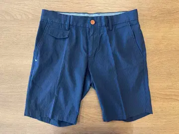 캘러웨이 하프 팬츠 M 네이비 [중고]