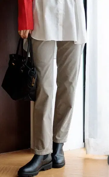 23구 23구DENIM 벨벳 스트레치 보이즈 테이퍼드 팬츠