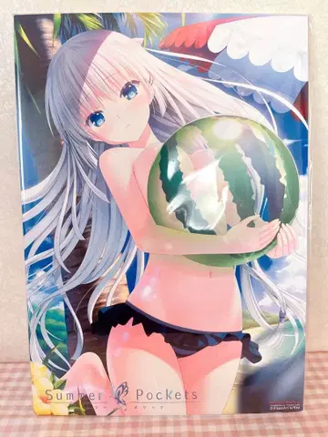 Summer Pockets 피컷 애니메이션 서머포켓 A3 팝 패널