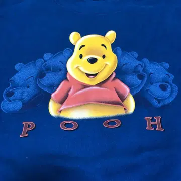 Disney 프린트 맨투맨 XXL/곰돌이 푸