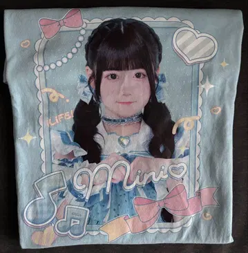 iLiFE! 니지하네 미니 실사 디자인 최애 T셔츠