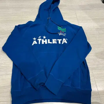 ATHLETA 파랑 후드티 L 사이즈