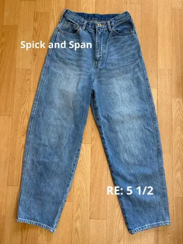 Spick and Span RE: 5 1/2 CURVE LINEDENIM