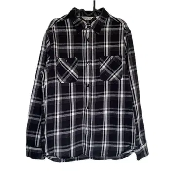 파이브 브라더 플란넬 체크 무늬 플란넬 셔츠