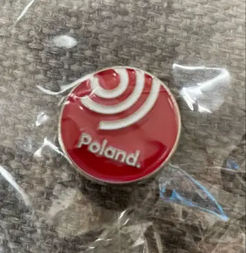 오사카 간사이 엑스포 폴란드관 핀 배지