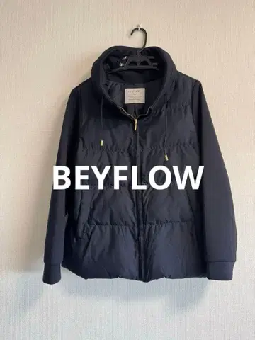 BEYFLOW 이소재 믹스 다운 자켓