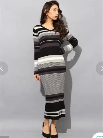 리젝시 롱 니트 원피스