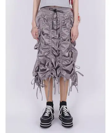 pameopose 가변 길이 카고 스커트