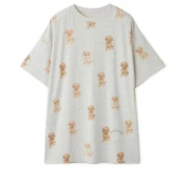 gelato pique 젤라토 피케 토이 푸들 패턴 원피스 6-21