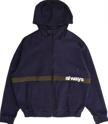 always 나일론 자켓 네이비