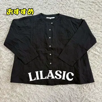 LILASIC 블랙 긴팔 티셔츠 L