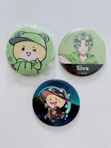 컬러풀 피치 siva 캔뱃지 세트 ( Siva 포함 )