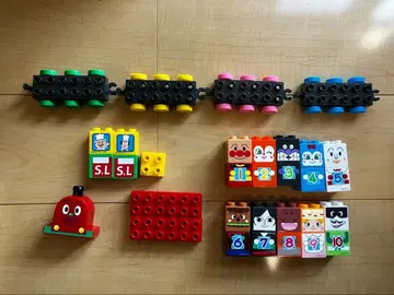 호빵맨 SL맨과 숫자 블록 세트