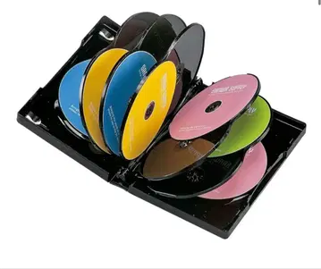 블랙 슬림 케이스 12개 수납 x 5세트 (60개 수납 가능)