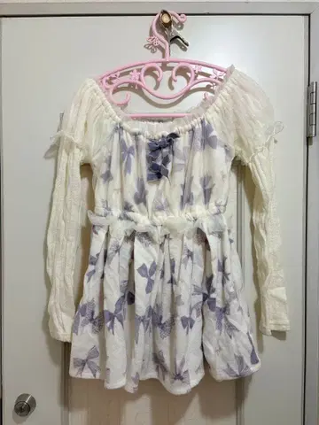 LIZLISA 퍼플 리본 셋업