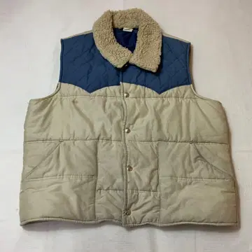 A/W shipton 빈티지 충전솜 베스트 자켓 XL