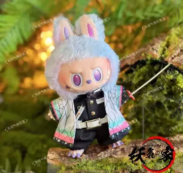 새상품 라부부 labubu 봉제 인형 의류 귀멸의 칼날 코쵸우 시노부