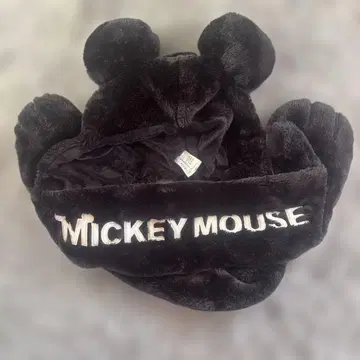 미키마우스 블랙 팬캡