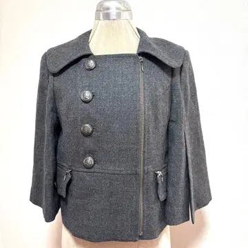 KOYUKI 코유키 울 자켓 40 일본제 그레이 새상품급