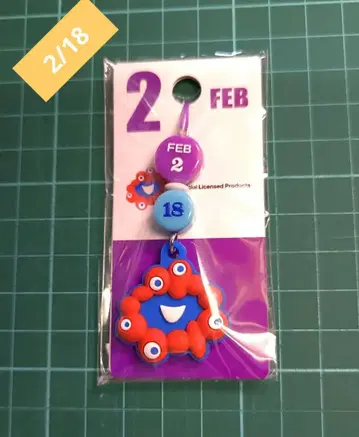 새상품 ] 기념일 미야쿠미야쿠 키링 기념일 참(스트랩) 2/18