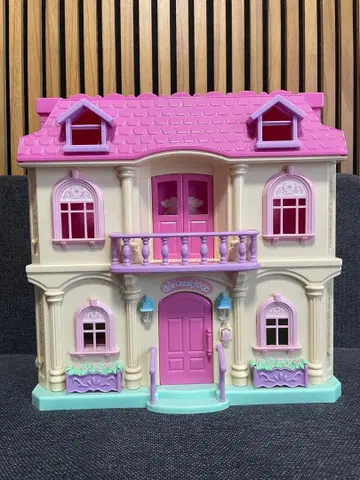 주얼펫 인형의 집 핑크 산리오 가구인형 포함