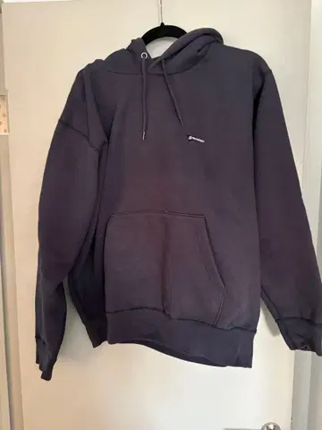 STRAIGHT XLARGE 네이비 후드티