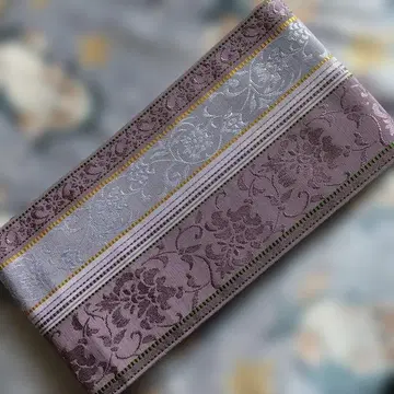 치쿠젠 원조 하카타오리 반폭 오비 새상품급