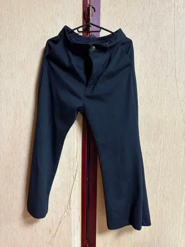 블랙 여성용 바지