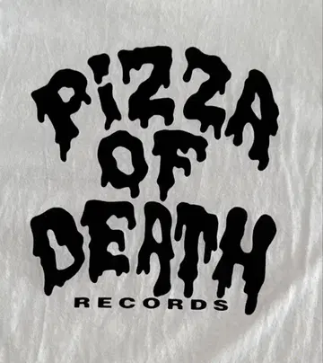 PIZZA OF DEATH T셔츠 (화이트)