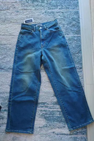 포틀랜드 여성용 속기모 커브 데님 팬츠