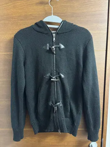 더블 지퍼 후드티