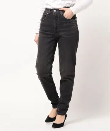 리바이스 보이즈 하이라이즈 스트레이트 데님 팬츠